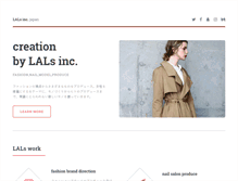 Tablet Screenshot of lals-inc.com